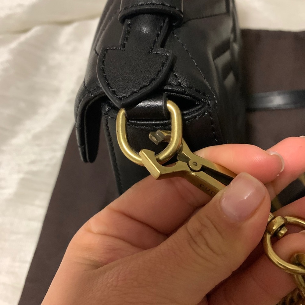 π Sold π Gucci marmont mini top handle bag - Picture 6 of 11
